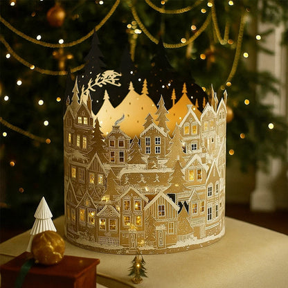 🎄 WinterGlow Village – En magisk juldekoration