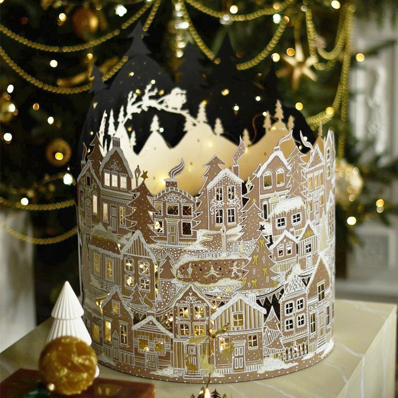 🎄 WinterGlow Village – En magisk juldekoration