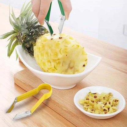 🍓Pincett för borttagning av jordgubbs- och ananasstjälkar🍍——din köksassistent!