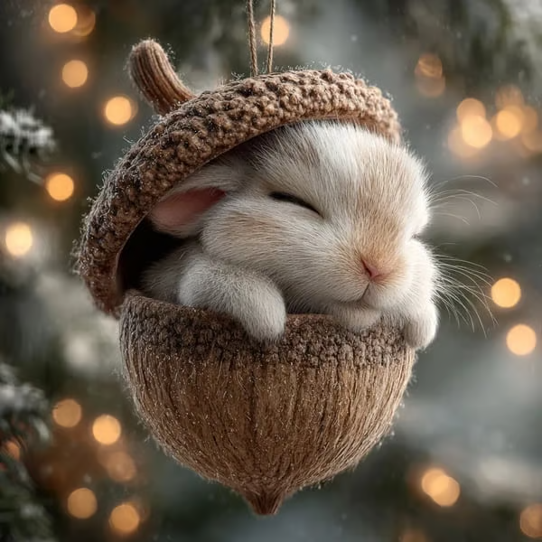 🔥Black Friday-förförsäljning – upp till 49 % rabatt!❤️🎁 Skogsdjur-ekollonpynt – mysiga skogsjulpynt