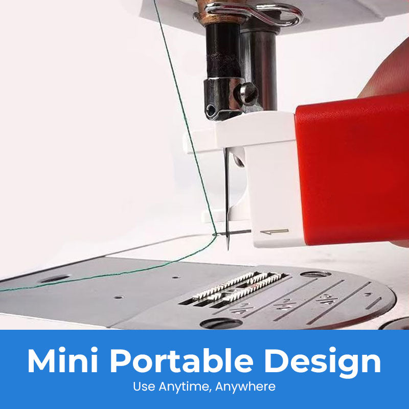 Färgglatt verktyg för att trä symaskinstråd