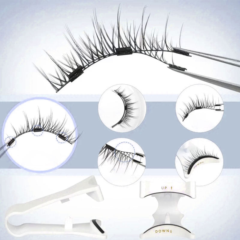 ✨Denna veckas specialerbjudande, köp 1 få 2 gratis——Magnetiska Lösögonfransar