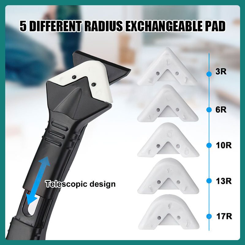 3-i-1 multifunktionell silikonborttagare