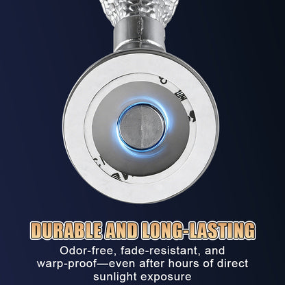 Ormformad bil med startspak med en knapp