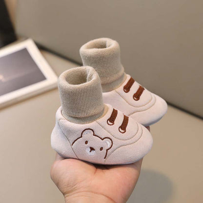 Söta Björn Första Gåskor Slip-on Småbarnsskor