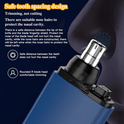 🎁HETT REA 50% RABATT💕Uppladdningsbar bärbar näshårstrimmer