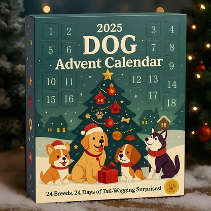 🔥Sista dagen 49% RABATT - Hund Adventskalender 2025🎄