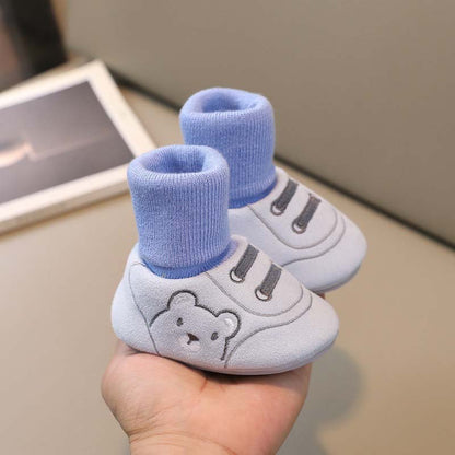 Söta Björn Första Gåskor Slip-on Småbarnsskor