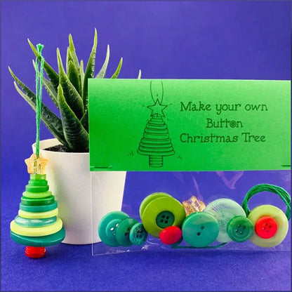 ☃️ DIY-knapp snögubbe ornament kit