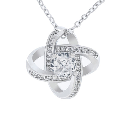 👪Till min dotter – Halsband “Hjärta av kärlek🍀