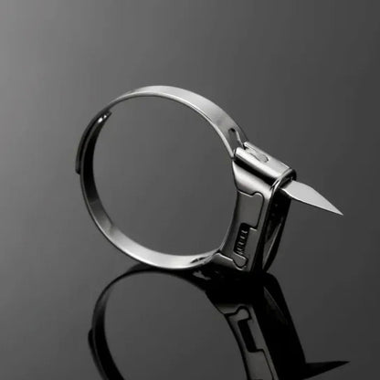 💍Ringkniv i metall för självförsvar