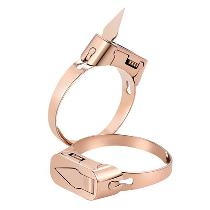 💍Ringkniv i metall för självförsvar