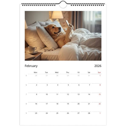 🎁Golden Retriever-hundkalender 2026 – Dagliga aktiviteter