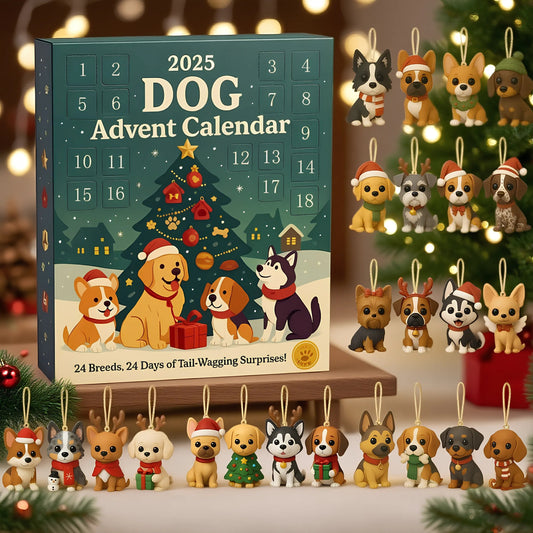 🔥Sista dagen 49% RABATT - Hund Adventskalender 2025🎄
