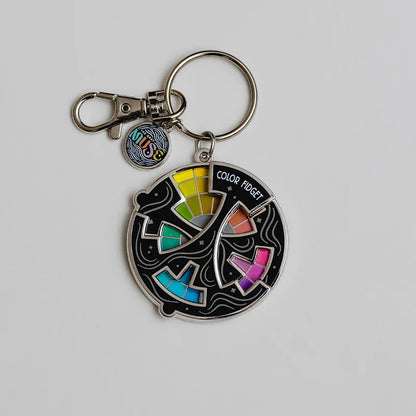 🌈Färgad Fidget Emaljnål (✨Ett Hjul med Tjugo Nyanser)