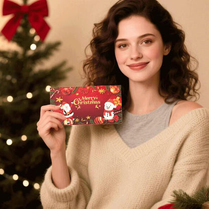 🎄 Julkuvert med pengarklämma