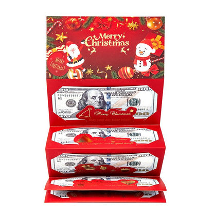 🎄 Julkuvert med pengarklämma