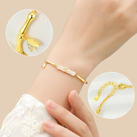 ✨Kvinnors Bambu-Kedjearmband
