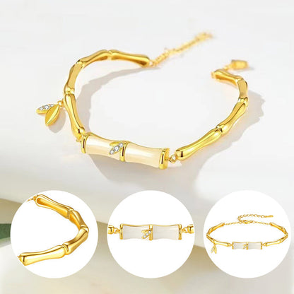 ✨Kvinnors Bambu-Kedjearmband