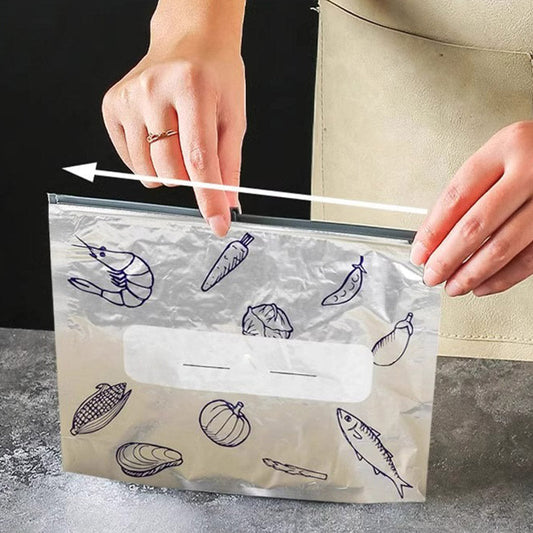 Antibakteriell färskhållningspåse i aluminiumfolie