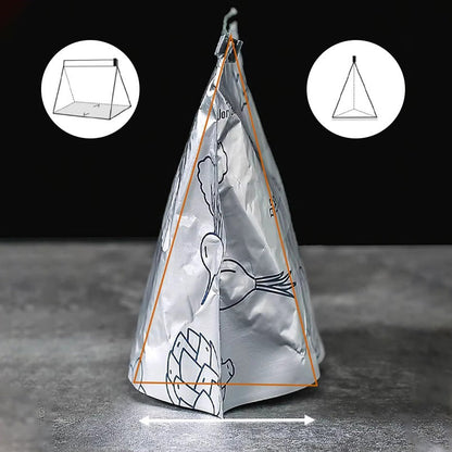 Antibakteriell färskhållningspåse i aluminiumfolie