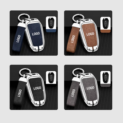 Suitable for Cadillac models-genuine leather key cover