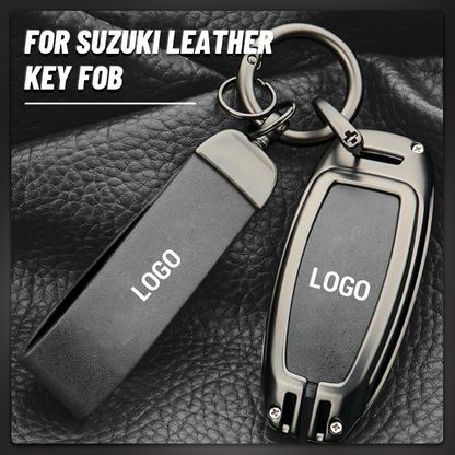 Applicable to Suzuki models-genuine leather key cover