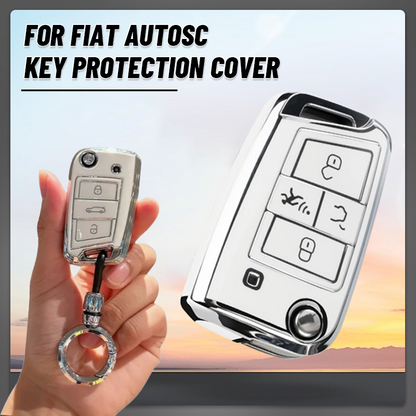 For Fiat car key protection cover