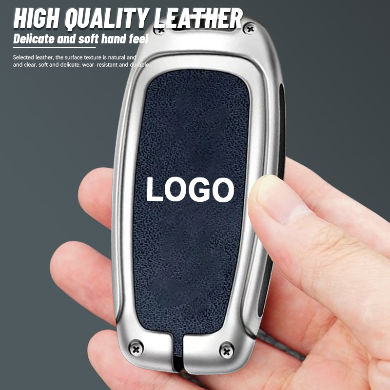 Suitable for Jaguar models - genuine leather key cover
