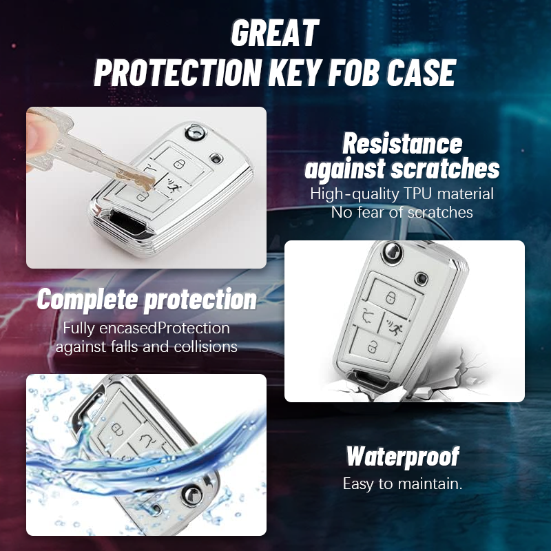 For Porsche car key protection cover
